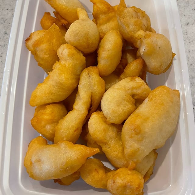 Sweet & Sour Chicken.