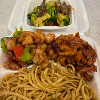 1 Side and 3 Entrees