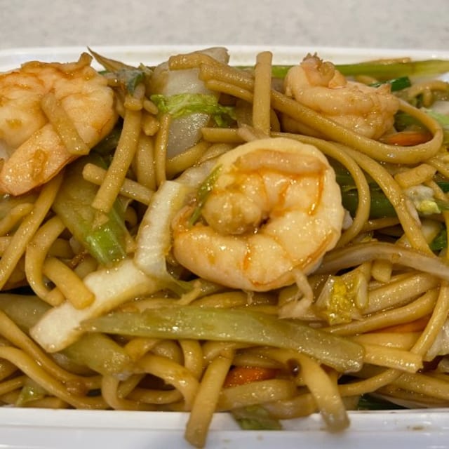 Shrimp Lo Mein.
