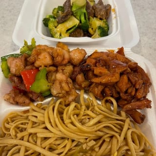 1 Side & 3 Entrees