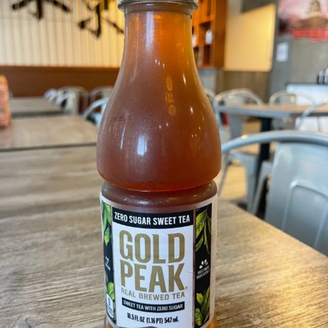 Gold Peak Sweet Tea.